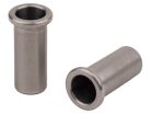 TB-23-2-M Halon  thimbles, for metric posts, stainless steel, chrome satin