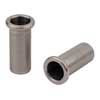 TB-23-2-M Halon  thimbles, for metric posts, stainless steel, chrome satin