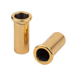   TB-24-1-M Halon  thimbles, for metric posts, stainless steel, gold plated gloss