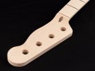 TBMO Allparts  neck for Telecaster Bass®, maple fretboard, 10" radius, 20 frets, sanded/unfinished