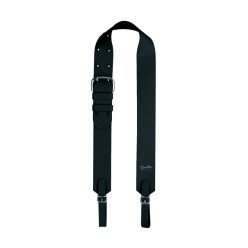   TBS-10-BK Boston  tuba/baritone strap, leather, black, made in Italy