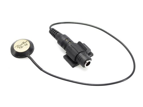 TD-10-CJ Boston  transducer pickup, adhesive back, 25mm diameter, with adhesive back female jack 6,3mm