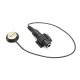 TD-10-CJ Boston  transducer pickup, adhesive back, 25mm diameter, with adhesive back female jack 6,3mm