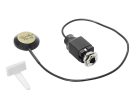 TD-10-J Boston  transducer pickup, adhesive back, 25mm diameter, with female jack 6,3mm