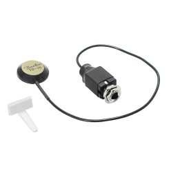   TD-10-J Boston  transducer pickup, adhesive back, 25mm diameter, with female jack 6,3mm