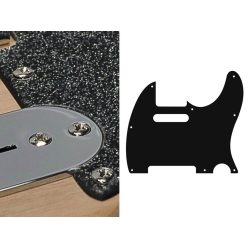   TE-210-SBK Boston  pickguard, Teaser, standard, 2 ply, sparkling black