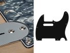 TE-410-PB Boston  pickguard, Teaser, standard, 4 ply, pearl black