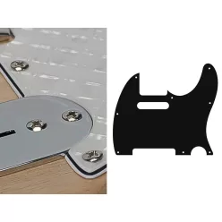  TE-410-PWW Boston  pickguard, Teaser, standard, 4 ply, pearl white webbing