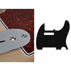   TE-410-TI Boston  pickguard, Teaser, standard, 4 ply, tortoise intense