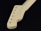 TEO Allparts  neck for Telecaster®, ebony fretboard, 7,25" radius, 21 vintage frets, sanded/unfinished