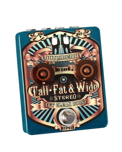 TFW-2 Lounsberry Pedals  "Tall, Fat & Wide" multi stage analog FET preamp STEREO