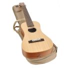 TG1-NA SX  traveller guitar, natural, with padded gig bag