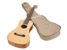 TG1-NA SX  traveller guitar, natural, with padded gig bag