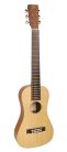 TG1-NA SX  traveller guitar, natural, with padded gig bag