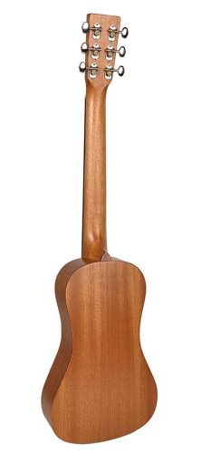 TG1-NA SX  traveller guitar, natural, with padded gig bag