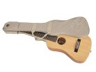 TG1-NA SX  traveller guitar, natural, with padded gig bag