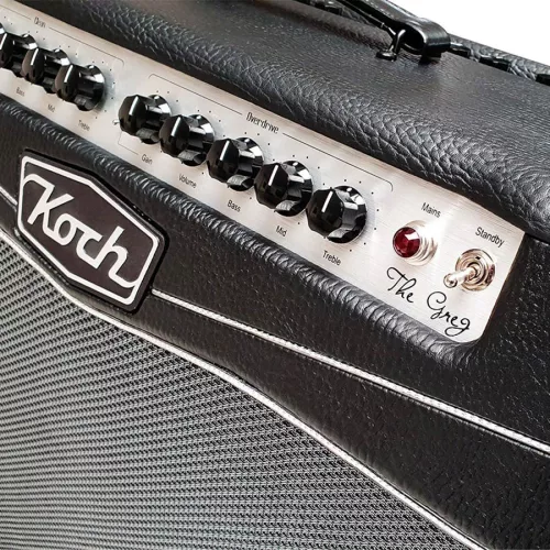 TG50/C210BB Koch Artist Series guitar amplifier "The Greg", 50W combo 2x10" Jensen, Basic Black, with FS