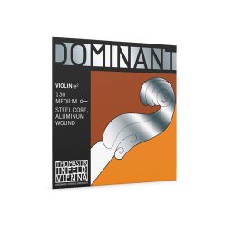   TH-130 Thomastik Infeld Dominant violin string E-1 4/4 medium, carbon steel, aluminum wound