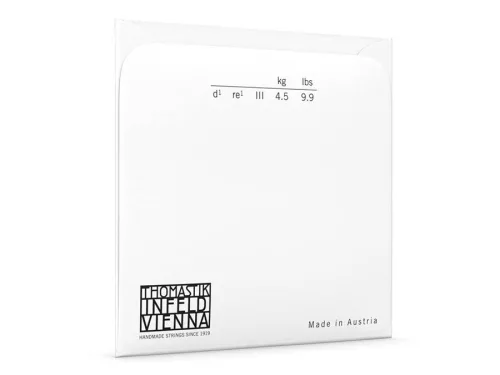 TH-132A Thomastik Infeld Dominant violin string D-3 4/4 medium, synthetic core, silver wound