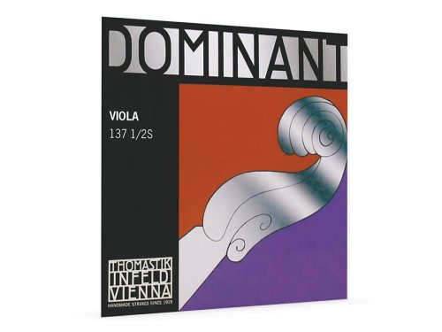 TH-137-12S Thomastik Infeld Dominant viola string D-2 1/2 (string length 32-33cm) heavy, synthetic core, aluminum