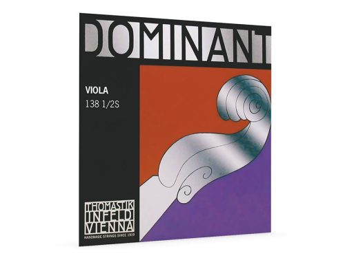 TH-138-12S Thomastik Infeld Dominant viola string G-3 1/2 (string length 32-33cm) heavy, synthetic core, silver