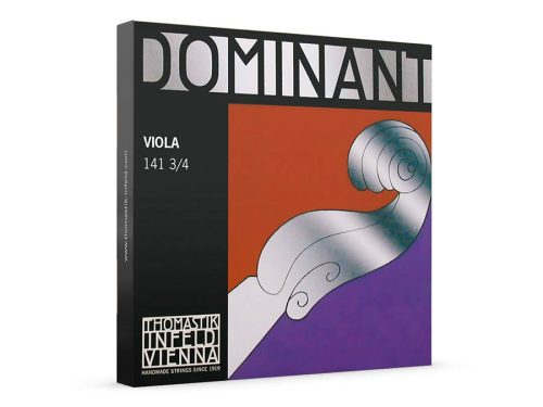 TH-141-34 Thomastik Infeld Dominant viola string set 3/4 (string lengh 34,5cm), synthetic core