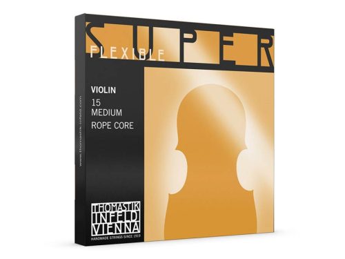 TH-15 Thomastik Infeld Superflexible violin string set 4/4 medium, rope core, includes TH-9, TH-10, TH-12 and TH-13