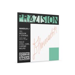   TH-151 Thomastik Infeld Präzision 2x A-string for mandolin, flatwound