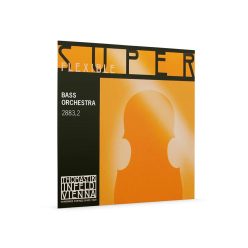   TH-2883-2 Thomastik Infeld Superflexible double bass string D-2 1/2 (string length 96-97cm), rope core, chrome