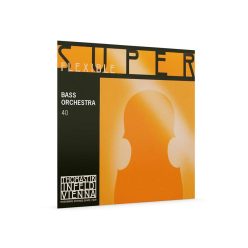   TH-40 Thomastik Infeld Superflexible double bass string C-5 4/4 (string length 110cm) medium, rope core, chrome