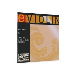   TH-48M Thomastik Infeld e2/mi2 violin string E-1 4/4 medium, chrome steel, gold plated