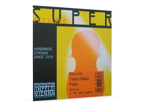 TH-594 Thomastik Infeld Superflexible C-4 string for tenor/bass vielle (fiddle), 63,5cm (vibr) rope core, chrome