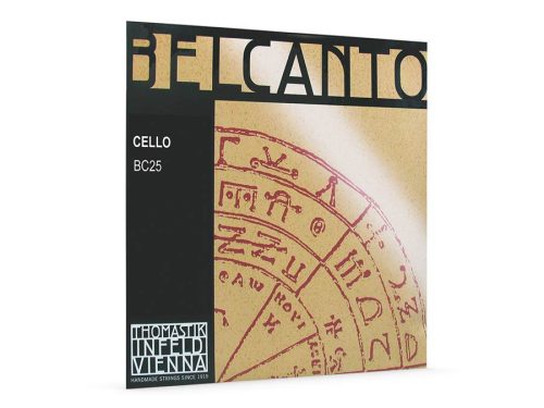 TH-BC-25 Thomastik Infeld Belcanto cello string A-1 4/4, steel core, chrome