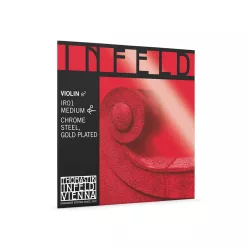   TH-IR-01 Thomastik Infeld Infeld Red violin string E-1 4/4 red, stainless steel, gold plated