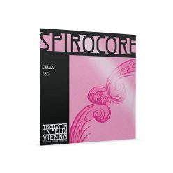   TH-S-30 Thomastik Infeld Spirocore cello string C-4 4/4 medium, spiral core, silver