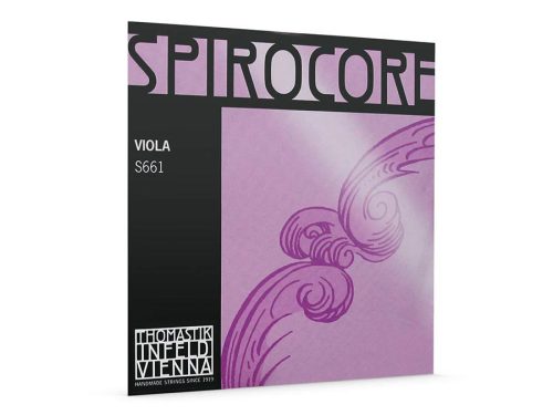 TH-S-661 Thomastik Infeld Spirocore viola string D-2 1/2 (string length 32-33cm), spiral core, chrome wound