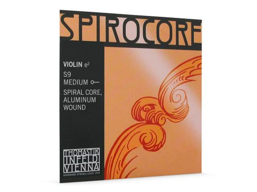 TH-S-9 Thomastik Infeld Spirocore violin string E-1 4/4 medium, spiral core, aluminum wound