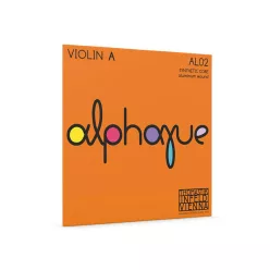   THAL-02 Thomastik Infeld Alphayue violin string A-2 4/4 medium, synthetic core, aluminum wound