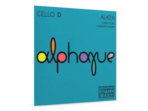 THAL-42-34 Thomastik Infeld Alphayue cello string D-2 3/4 medium, carbon steel, multialloy wound