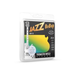   THBB-113T Thomastik Infeld Jazz Bebop string set electric, nickel roundwound, tinplated trebles, 013T-017T-021-030-038-053