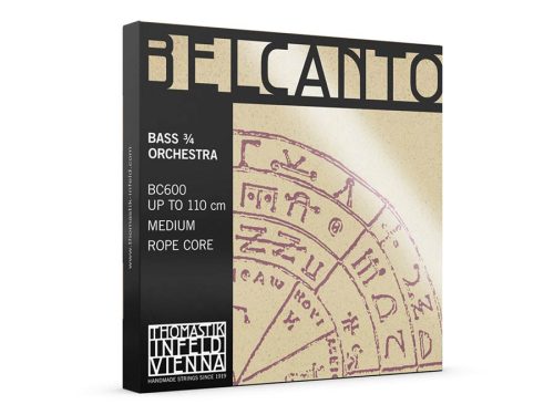 THBC-600 Thomastik Infeld Belcanto double bass string set 3/4 (string length 104cm)