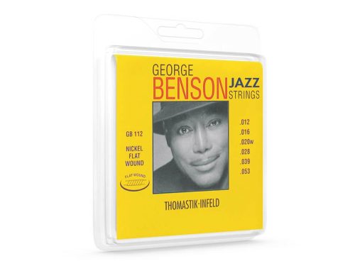 THGB-112 Thomastik Infeld George Benson Signature string set electric, nickel flatwound 012-016-020-028-039-053