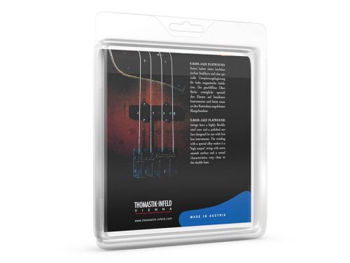 THJF-346 Thomastik Infeld Jazz string set 6-string bass, longscale, nickel flatwound, 033-043-056-070-100-136