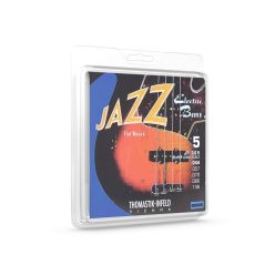   THJF-365 Thomastik Infeld Jazz string set 5-stings bass, super longscale, nickel flatwound, 044-057-072-096-136