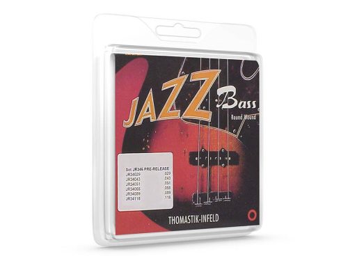 THJR-346 Thomastik Infeld Jazz string set 6-string bass, longscale, nickel roundwound, 029-043-051-068-089-118