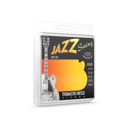   THJS-110 Thomastik Infeld Jazz Swing string set electric, nickel flatwound, 010-014-018-023-033-044