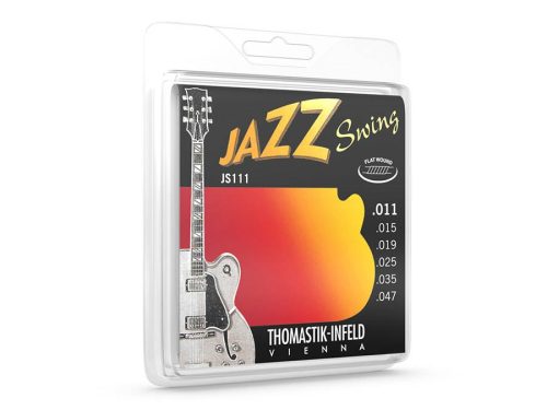 THJS-111 Thomastik Infeld Jazz Swing string set electric, nickel flatwound, 011-015-019-025-035-047