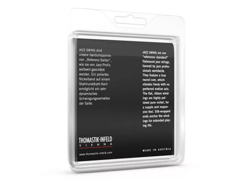 THJS-111T Thomastik Infeld Jazz Swing string set electric, nickel flatwound, 011T-015T-019-025-035-047 tinplated trebles