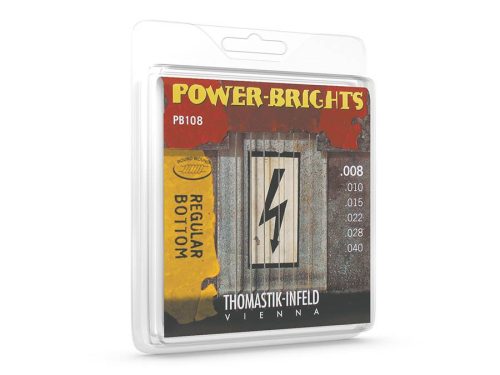 THPB-108 Thomastik Infeld Power Brights string set electric, magnecore, 008-010-015-022-028-040