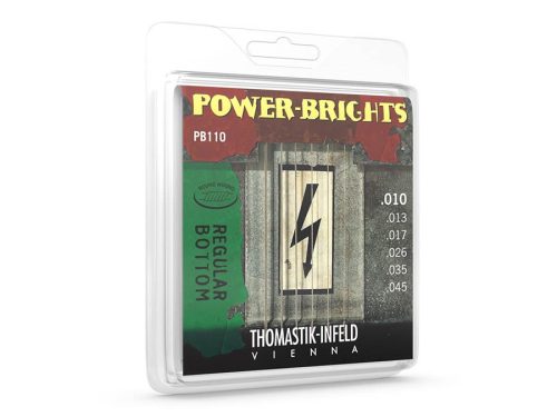 THPB-110 Thomastik Infeld Power Brights string set electric, magnecore, 010-013-017-026-035-045